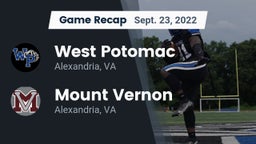 Recap: West Potomac  vs. Mount Vernon   2022