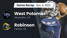 Recap: West Potomac  vs. Robinson  2022