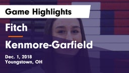 Fitch  vs Kenmore-Garfield   Game Highlights - Dec. 1, 2018
