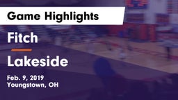 Fitch  vs Lakeside  Game Highlights - Feb. 9, 2019