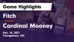 Fitch  vs Cardinal Mooney  Game Highlights - Dec. 18, 2021