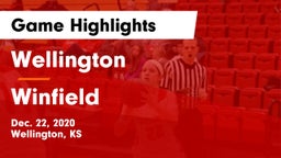 Wellington  vs Winfield  Game Highlights - Dec. 22, 2020