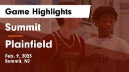 Summit  vs Plainfield  Game Highlights - Feb. 9, 2023