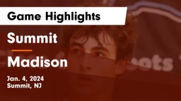 Summit  vs Madison  Game Highlights - Jan. 4, 2024
