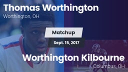 Matchup: Thomas Worthington vs. Worthington Kilbourne  2017