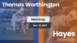 Matchup: Thomas Worthington vs. Hayes  2017