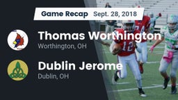 Recap: Thomas Worthington  vs. Dublin Jerome  2018