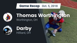 Recap: Thomas Worthington  vs. Darby  2018