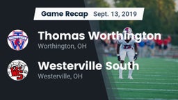 Recap: Thomas Worthington  vs. Westerville South  2019