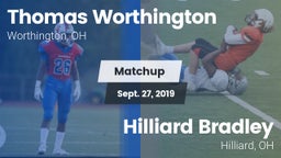 Matchup: Thomas Worthington vs. Hilliard Bradley  2019