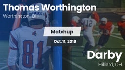 Matchup: Thomas Worthington vs. Darby  2019