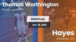 Matchup: Thomas Worthington vs. Hayes  2019