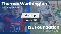 Matchup: Thomas Worthington vs. ISE Foundation  2020