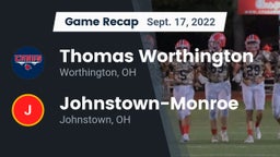 Recap: Thomas Worthington  vs. Johnstown-Monroe  2022