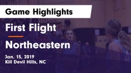 First Flight  vs Northeastern  Game Highlights - Jan. 15, 2019