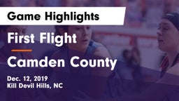 First Flight  vs Camden County  Game Highlights - Dec. 12, 2019