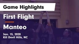 First Flight  vs Manteo  Game Highlights - Jan. 15, 2020