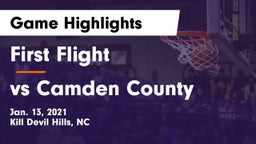 First Flight  vs vs Camden County  Game Highlights - Jan. 13, 2021