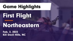 First Flight  vs Northeastern  Game Highlights - Feb. 2, 2022