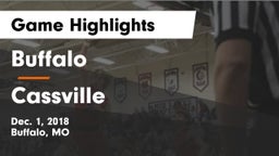 Buffalo  vs Cassville  Game Highlights - Dec. 1, 2018