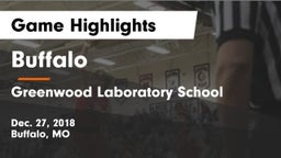 Buffalo  vs Greenwood Laboratory School  Game Highlights - Dec. 27, 2018