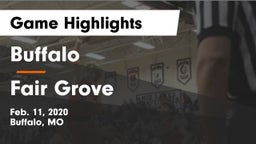 Buffalo  vs Fair Grove  Game Highlights - Feb. 11, 2020