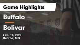 Buffalo  vs Bolivar  Game Highlights - Feb. 18, 2020