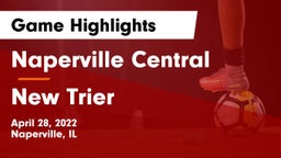 Naperville Central  vs New Trier  Game Highlights - April 28, 2022