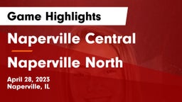 Naperville Central  vs Naperville North  Game Highlights - April 28, 2023