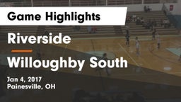 Riverside  vs Willoughby South  Game Highlights - Jan 4, 2017