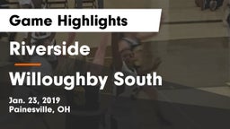 Riverside  vs Willoughby South  Game Highlights - Jan. 23, 2019