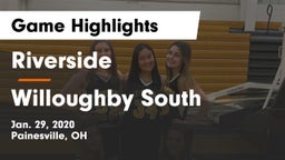 Riverside  vs Willoughby South  Game Highlights - Jan. 29, 2020