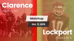 Matchup: Clarence  vs. Lockport  2019