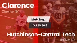 Matchup: Clarence  vs. Hutchinson-Central Tech  2019