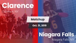 Matchup: Clarence  vs. Niagara Falls  2019