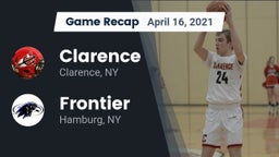 Recap: Clarence  vs. Frontier  2021