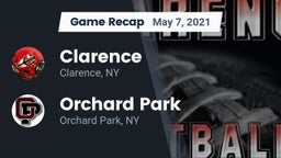 Recap: Clarence  vs. Orchard Park  2021