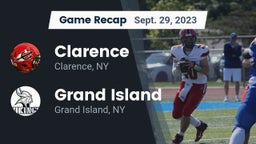 Recap: Clarence  vs. Grand Island  2023