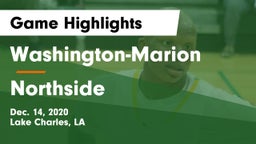 Washington-Marion  vs Northside  Game Highlights - Dec. 14, 2020