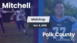 Matchup: Mitchell  vs. Polk County  2016