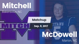 Matchup: Mitchell  vs. McDowell  2017