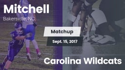 Matchup: Mitchell  vs. Carolina Wildcats 2017