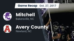 Recap: Mitchell  vs. Avery County  2017