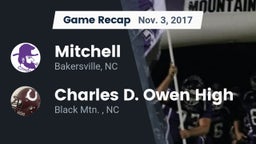 Recap: Mitchell  vs. Charles D. Owen High 2017