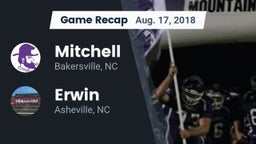 Recap: Mitchell  vs. Erwin  2018