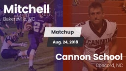 Matchup: Mitchell  vs. Cannon School 2018