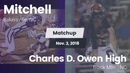 Matchup: Mitchell  vs. Charles D. Owen High 2018