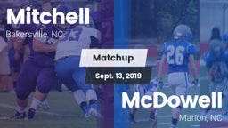 Matchup: Mitchell  vs. McDowell   2019