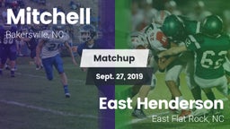 Matchup: Mitchell  vs. East Henderson  2019