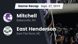 Recap: Mitchell  vs. East Henderson  2019